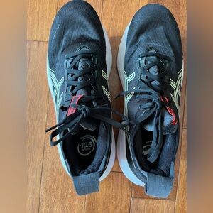 ASICS Men's Gel-Nimbus 27 Black/Lake Grey Size 10